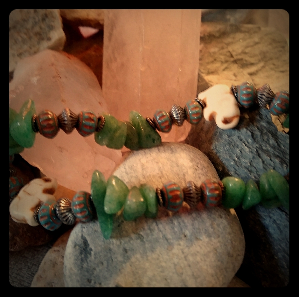 Custom made stretchy bracelet